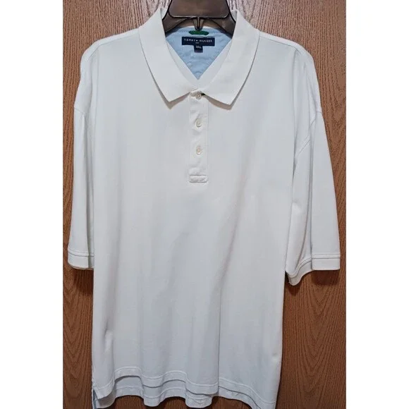 3-Tommy Hilfiger Polo (Golf)-(Blue/Black/White)-(Size:3XL)-(Decent Cond.)-$30.00 - Picture 7 of 9